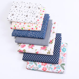 Tissu à motifs de fleurs en coton, fournitures de <span class=keywords><strong>couture</strong></span> élastiques, <span class=keywords><strong>Patchwork</strong></span>, fait à la main, bricolage domestique, nouvelle collection - Product Image 4
