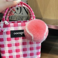 2025 mignon fourrure balle de Tennis porte-clés rose vert sport balle pendentifs Pom porte-clés en peluche pendentif voiture porte-clés sac breloque sacs à main