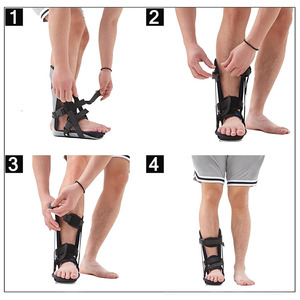 Attelle de nuit rigide réglable YSK Medical pour la fasciite plantaire, soulagement des douleurs/affections du <span class=keywords><strong>pied</strong></span> ou étirement - Product Image 4