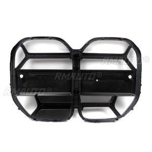 Rejilla Delantera para BMW Serie 4 G22 G23 430i M440i 2021-2023, Reemplazo de Rejilla CSL, Estilo Fibra de Carbono, Negro Brillante - Product Image 4