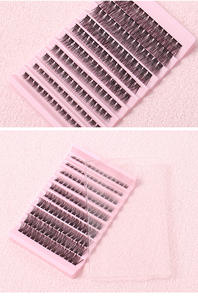 <span class=keywords><strong>Vente</strong></span> flash : Kit d'extensions de cils individuels DIY, kit d'extensions de cils en bande, cils en grappe, kit d'extensions de cils, cils en grappe pré-coupés - Product Image 6