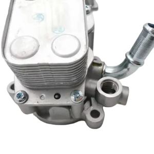 1103T3 1103L3 1103S4 9672654380 30725675 pour Peugeot <span class=keywords><strong>308</strong></span> 407 RCZ 508 Citroën C4 C5 DS4 DS5 Ensemble de refroidisseur d'huile de voiture - Product Image 2