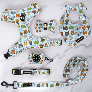 Tali kekang anjing taktis tugas berat, latihan hewan peliharaan, rompi tanpa tarikan pegangan lembut, aksesori hewan peliharaan - Product Image 2