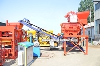 Machine à fabriquer des briques QT4-15 pour la production de briques creuses en ciment, de pavés et de blocs emboîtables – Machine à briques à haut rendement
