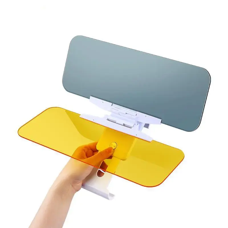 Hot selling universal anti-glare day and night portable car windshield sun visor