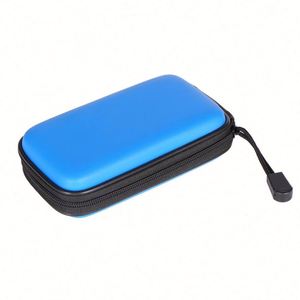 Custom PU Hard Disk Protective Case Waterproof EVA <b>Pouch</b> HDD Box Enclosure Portable SSD Storage Bag with Power Bank Feature - Product Image 4