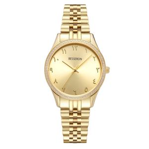 Bracelets de luxe en acier inoxydable plaqué or 18 carats, montre pour femmes, personnalisation, montre à quartz étanche, coffret cadeau pour femmes - Product Image 5