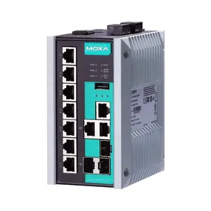 MOXA EDS-510E-3GTXSFP-T Managed Gigabit Ethernet switch with 7 10/100BaseT(X) ports