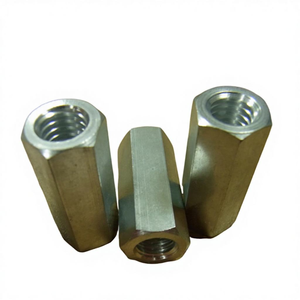 Écrou de jonction hexagonal allongé en zinc plaqué personnalisé M6/M8/M10/M12 pour applications minières - Product Image 2