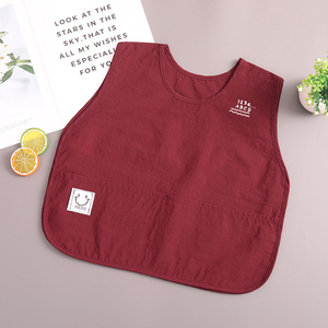 Bavoirs pour bébé mignons et réglables en tissu Taslon sans manches, pour repas et alimentation, tablier d'alimentation pour enfants - Product Image 2