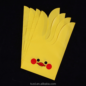 Cấp thực phẩm nhựa dài tai thỏ đứng lên túi nướng gói nhỏ Dim Sum bông tuyết sắc nét niềm vui kẹo Biscuit bao bì - Product Image 3