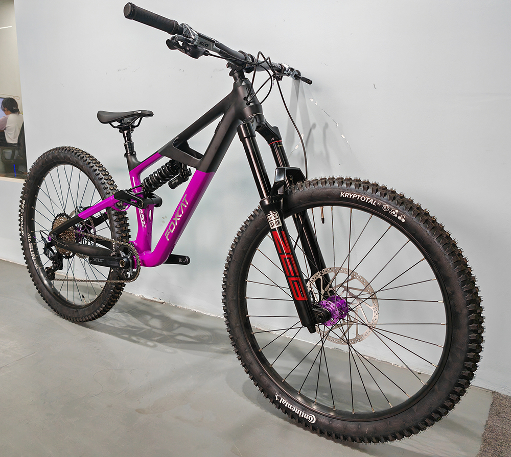 2024 FOXCAT Mountain Bike - Full Suspension & Hydraulic Brakes