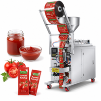 La machine de remplissage horizontale entièrement automatique est adaptée au beurre de cacahuète, au liquide de lavage et à la confiture, offrant une productivité élevée
