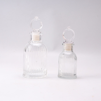 Bouteille en verre de 90 ml pour huile aromatique, désodorisant, parfum, flacon vide pour diffuseur à bâtonnets