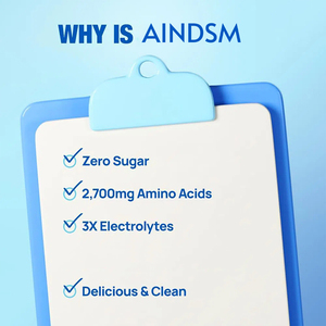 Mélange d'électrolytes et d'acides aminés à bon prix, poudre de vitamines en sachet, sans sucre, rafraîchissement quotidien, électrolyte Mg, améliore les performances, poudre - Product Image 3