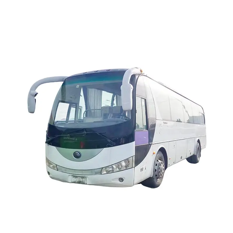 Bus touristique diesel à porte unique de bus Yutong d'occasion ZK6100 47-50 sièges avec autocars à moteur arrière AC