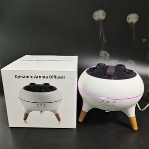 Portable flamme Vulcano fissure méduse humidificateur diffuseur dynamique son ramassage sans fil télécommande humidificateur d'air - Product Image 1