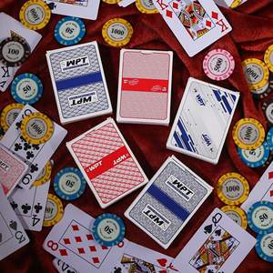 Cartes à jouer en PVC robustes et résistantes aux rayures pour les jeux de <span class=keywords><strong>poker</strong></span> en bar, les clubs privés et les matchs de <span class=keywords><strong>poker</strong></span> - Product Image 6