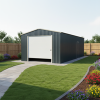 Abri de jardin G1119, abri extérieur imperméable, garage pour voiture, garage en acier, garage portable pour voiture