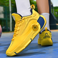 Chaussures de basket-ball professionnelles unisexes, confortables, respirantes, antidérapantes, pour le sport