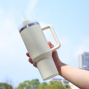 40oz Stainless Steel Sport Tumbler Handle Double Wall Vacuum Insulated 12-24 Hours Leak-Proof Portable Office Cup Business - Product Image 6