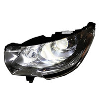 Phares à LED complets personnalisés pour Citroen C4L feux avant à lentille de projecteur bi-xénon avec DRL