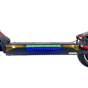 สกู๊ตเตอร์ไฟฟ้าพับได้ US Local Inventory X4 48V 18AH แบตเตอรี่ สำหรับเดินทางในเมือง พื้นกันลื่น ไฟ LED ขายส่ง - Product Image 2