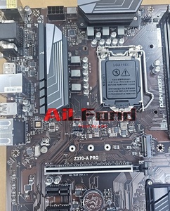 Carte mère de jeu Z370-A PRO, 64 Go DDR4, LGA1151, Micro-ATX, carte mère d'ordinateur de bureau d'occasion, Z370 - Product Image 3
