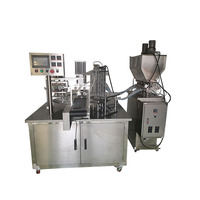 Machine industrielle chinoise automatique de remplissage de cône de crème glacée de lait de yaourt