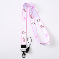 Lanière en nylon personnalisée avec logo imprimé, lanière en polyester par sublimation pour événements, expositions, entreprises