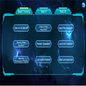 Conducción a la derecha Simulador de conducción de automóviles de 3 pantallas - Product Image 3