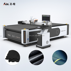 آلة قطع رقمية للأقمشة AOL <span class=keywords><strong>2026</strong></span> بتصميم جديد، آلة قطع بسكين متذبذب للأقمشة المطبوعة وأقمشة دروب ستيتش - Product Image 5