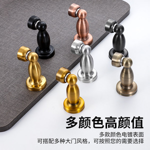 ที่กั้นประตูแบบแม่เหล็กติดผนัง วัสดุสแตนเลส สำหรับประตูไม้ภายใน - Product Image 4