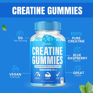 Gomitas de Creatina para Aumentar la Fuerza Muscular, Veganas, Pre-Entrenamiento, Monohidrato de Creatina, Aumentan la Energía, Gomitas de Proteína, Directo de Fábrica - Product Image 3