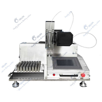 Machine de remplissage d'électrolyte semi-automatique pour cellules prismatiques de véhicules électriques