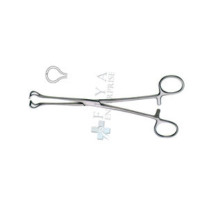คีมจับเนื้อเยื่อทางเดินอาหาร Babcock ของ Premium FIYA ENTERPRISES ขนาด 6.4 นิ้ว ทำจากสแตนเลสสตีล ใช้งานด้วยมือ ได้รับการรับรองมาตรฐาน CE สำหรับเครื่องมือผ่าตัด - Product Image 3