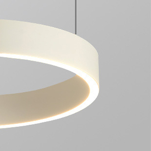 Vente en gros de lustre à LED en forme de C-plafonnier minimaliste italien pour salle de séjour de restaurant <span class=keywords><strong>d</strong></span>'hôtel - Product Image 6