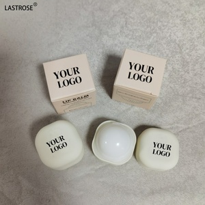 4 Sabor a frutas Vegano cuadrado Bálsamo labial redondo Hidratante Fresa Natural Larga duración Cuidado de los labios Cosméticos Cuidado Bálsamo labial - Product Image 5