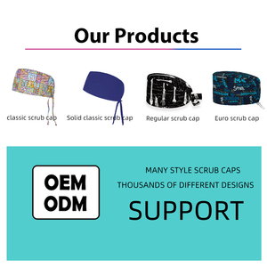 Gorro Quirúrgico de Algodón con Logotipo Personalizado OEM ODM, Gorro Médico Unisex para Enfermería Dental y Anestesia - Product Image 2