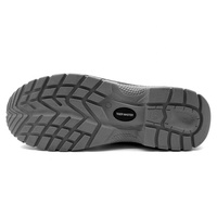Zapatos de Trabajo Tiger Master con Puntera de Acero, Antipinchazos, Antiestáticos, de Cuero Negro, Antideslizantes, Resistentes al Aceite y Ácidos para Hombre, OEM