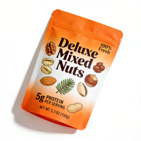 Sachet Doypack Refermable Résistant aux Chocs pour Noix, Snacks et Nouilles – Emballage Alimentaire Sans BPA, Taille et Design Personnalisables