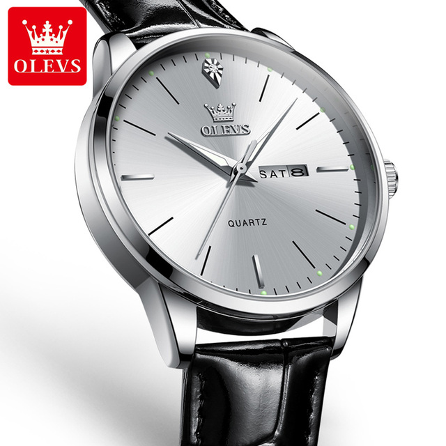 OLEVS 2935 Private Label Watches Belt Custom logo Men Wrist Watch Brand Fashion High Quality Quartz Watch