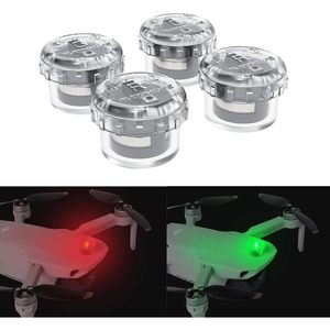 ชุดไฟนำทาง LED กันการชน4ชิ้นไฟแฟลชกระพริบสำหรับ DJI Neo Mini 4 Pro avata 2การอุดตันของการบิน - Product Image 4