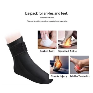 <b>Ankle</b> Foot <b>Ice</b> <b>Pack</b> Wrap for Injuries Reusable Gel Cooling Foot <b>Ice</b> <b>Pack</b> for Hot & Cold Therapy Cooling Sock - Product Image 3