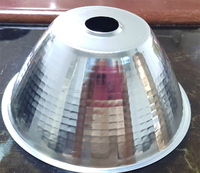 Réflecteur cuvette en aluminium à processus de filature personnalisé, projecteur rond parabolique Downlight Cob Led Réflecteur