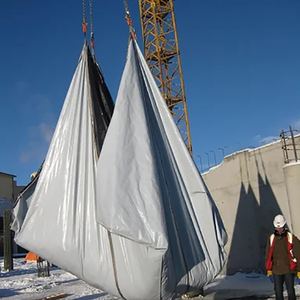 Teloni in PVC ad Alta Resistenza Impermeabili <span class=keywords><strong>per</strong></span> Copertura Camion e Legname, 480g-650g, Tessuto Scamosciato <span class=keywords><strong>per</strong></span> Uso Esterno con Anelli a D - Product Image 5