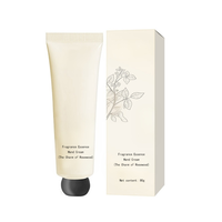 Crème pour les mains à l'essence parfumée 80g en boîte, crème hydratante anti-fissures pour les mains douces et lisses