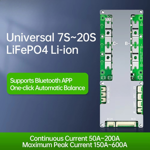 BMS intelligent LFP NMC 8S-20S 24V 36V 48V 60V 72V 80A 100A 120A 150A 200A UART RS485 CAN pour moto électrique - Product Image 2