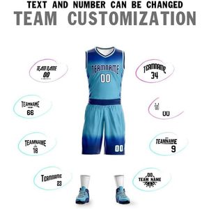 Custom Gradient Basketball Jersey Uniform Personalized Team Name Number Sublimated Moisture Wicking For Men Youth - Product Image 4