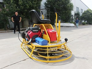 Dynomach sàn bê tông cưỡi trowel xăng máy hoàn thiện đôi đĩa cầm tay đánh bóng động cơ 2400W hiệu quả cao - Product Image 4